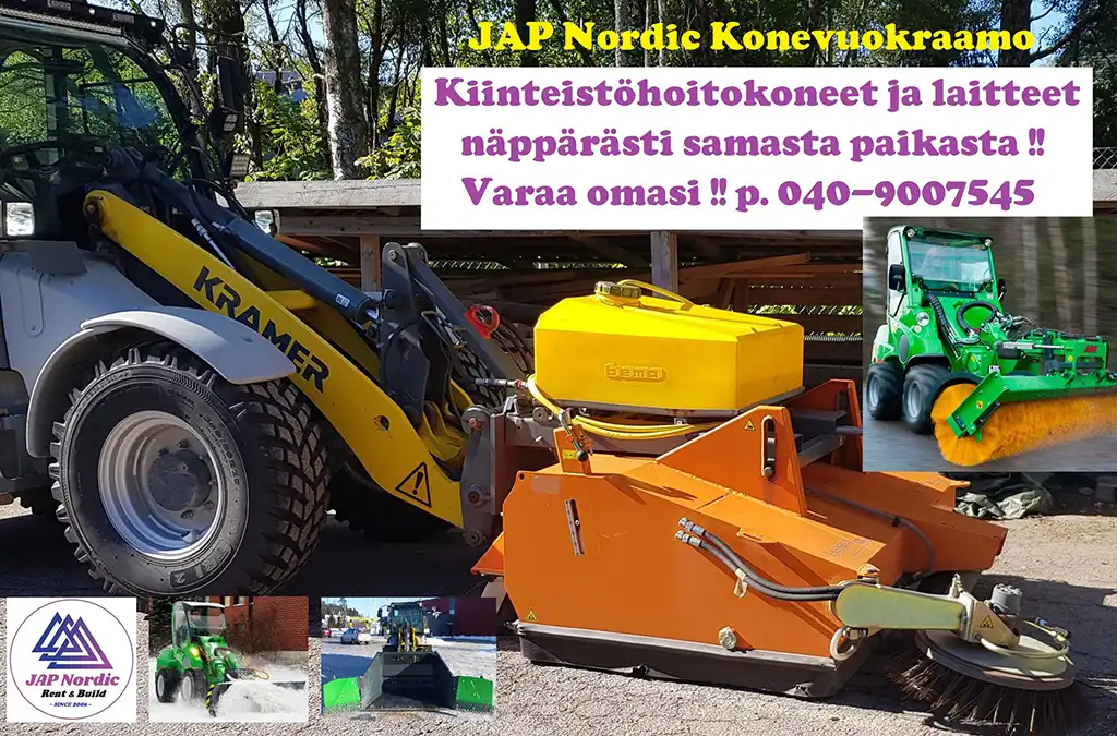 Huoltokaluston vuokraus kannattaa