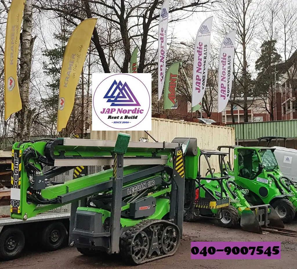 Leguan nostimet on suunniteltu ammattikayttoon