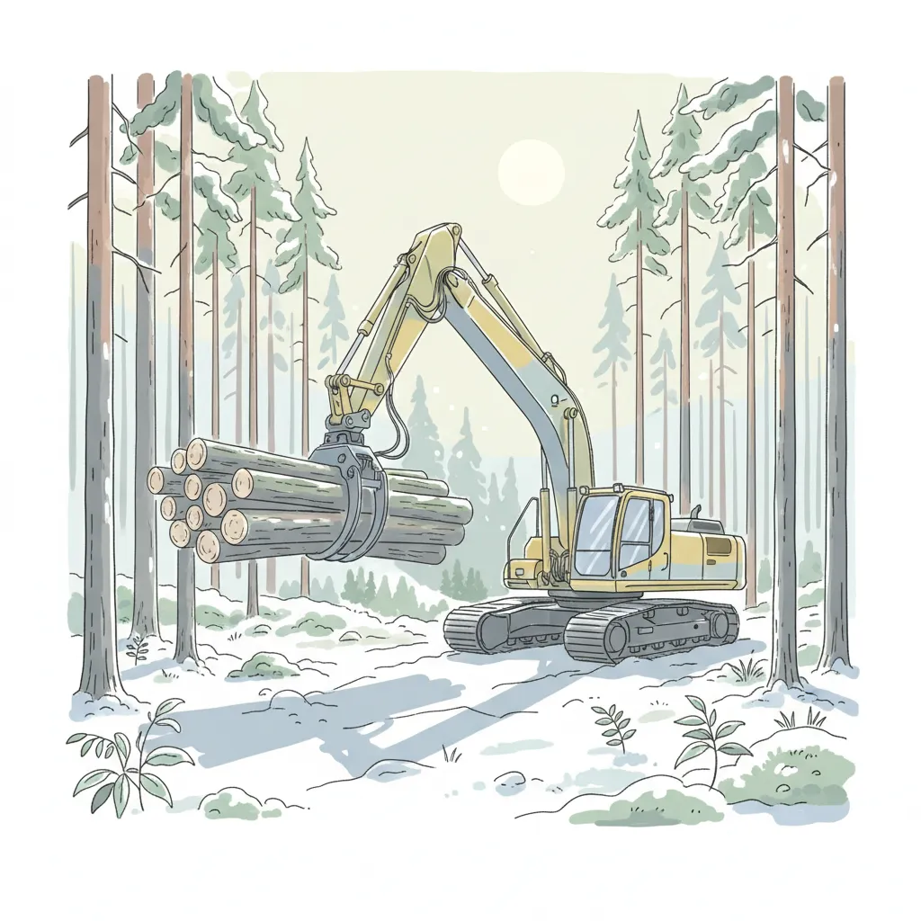 Mikä on kaivinkoneiden tukkikoura