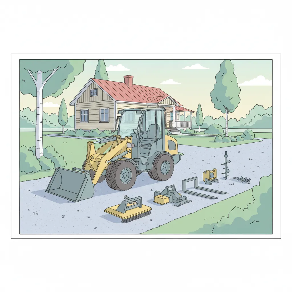 Miksi vuokrata pieni pyöräkuormaaja