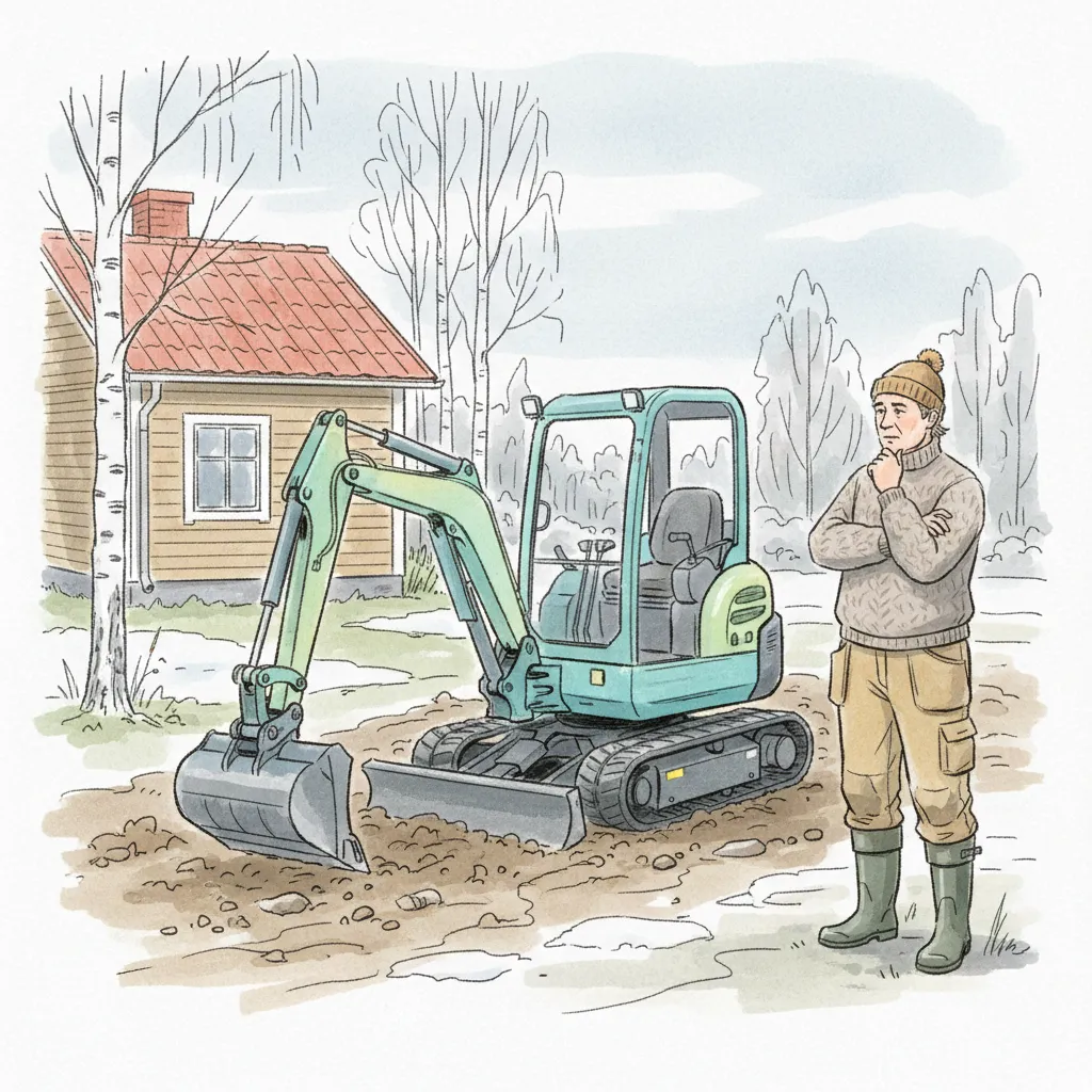 Pienkaivukoneiden yleiskatsaus