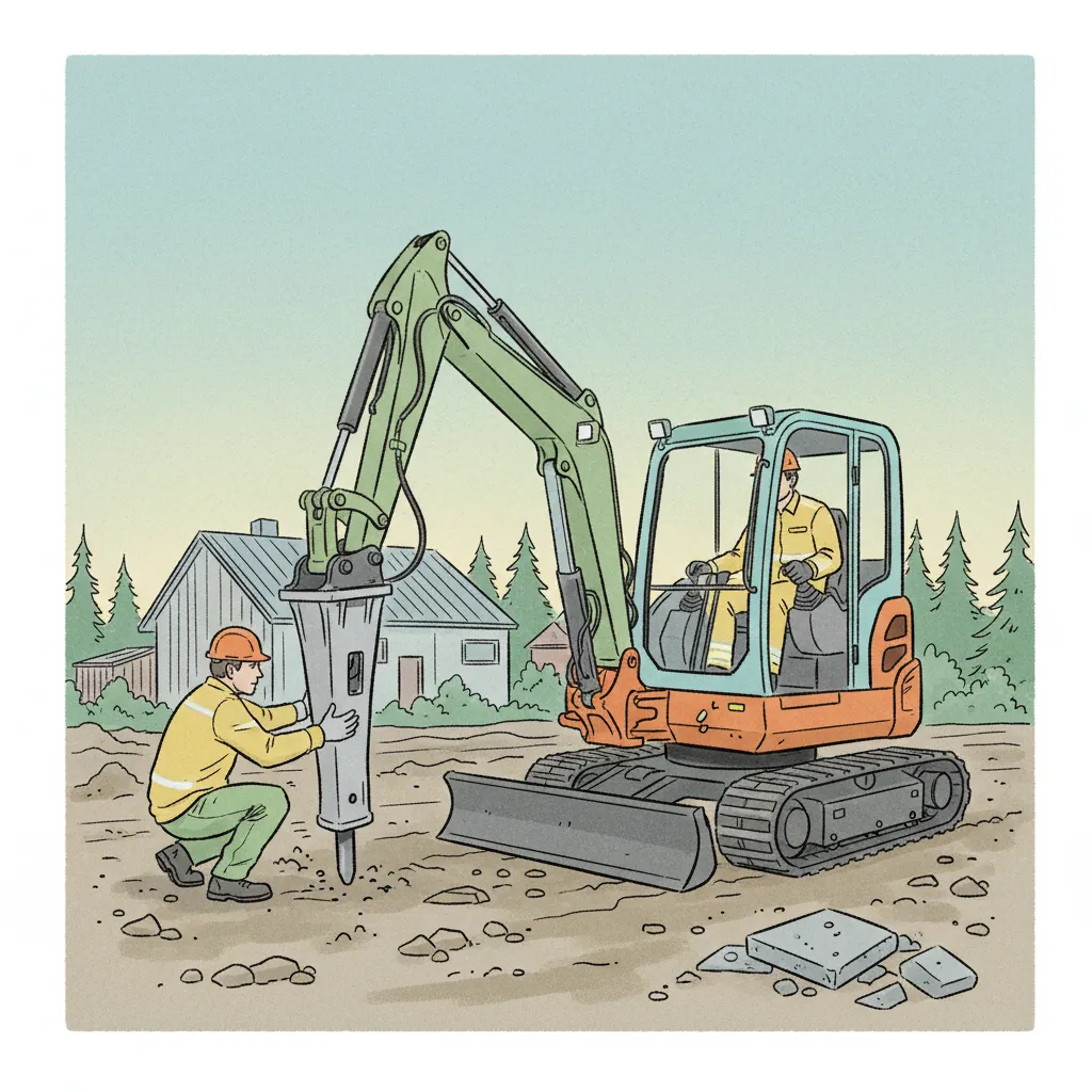 Yleiskatsaus hydraulisiin vasaroihin